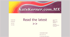 Desktop Screenshot of katskorner.com.mx