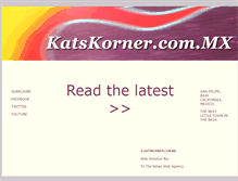Tablet Screenshot of katskorner.com.mx